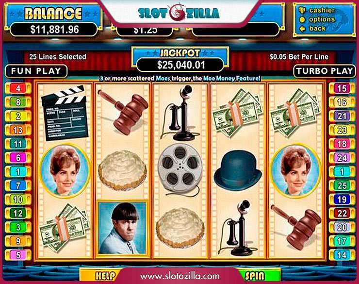 Three Stooges™ Slot Machine Game to Play Free