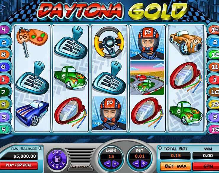Daytona Gold™ Slot Machine Game to Play Free