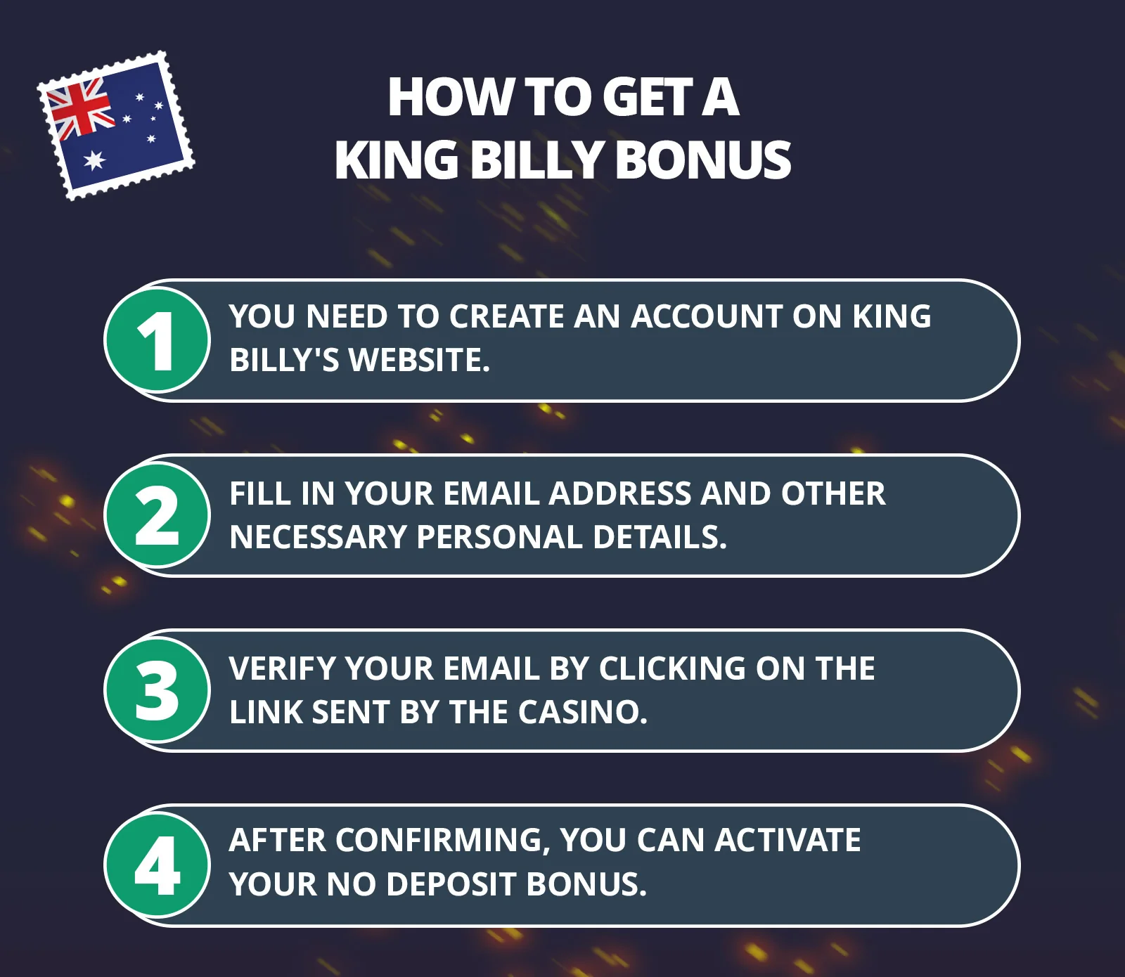 king billy no deposit