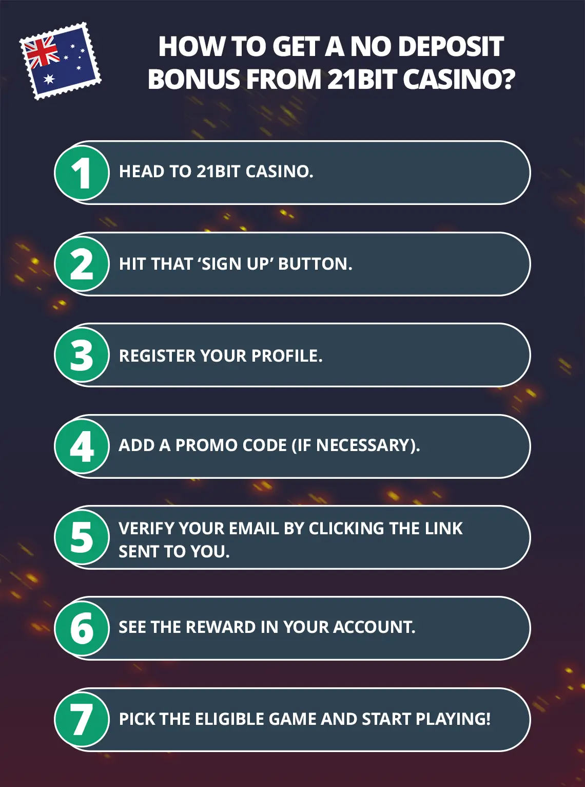How to Get a 21Bit Casino No Deposit Bonus