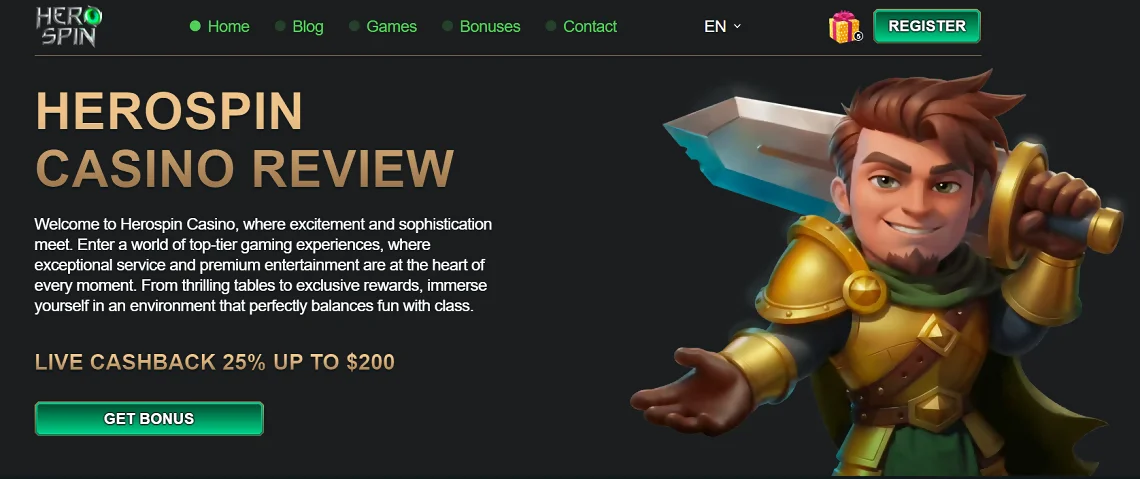 Minimum Deposit at HeroSpin Casino