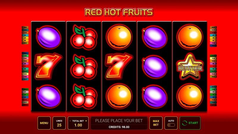 Red Hot Fruits slot