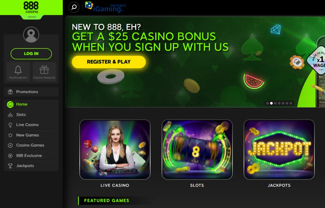 888 Casino Canada