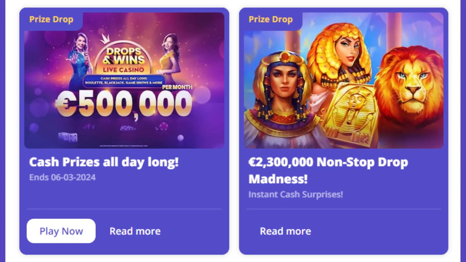 Casino Days promotions