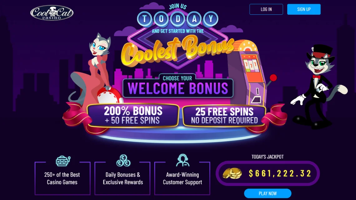 Coolcat casino welcome bonus