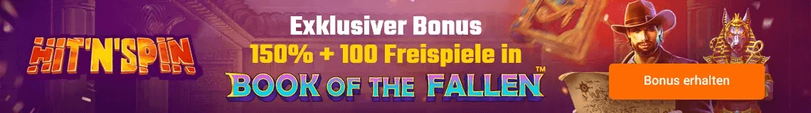 Hit'n'Spin Casino Banner Desktop