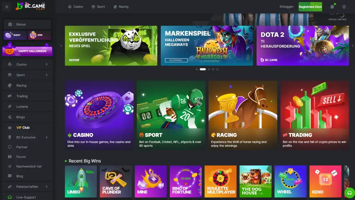 BC.Game Casino No Deposit Bonus