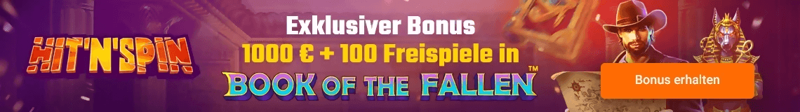 Hit'n'Spin Casino Banner Desktop
