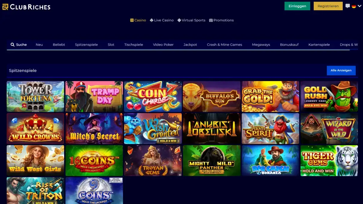Club Riches Casino Erfahrungen