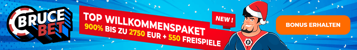 Bruce Bet Casino Banner Desktop