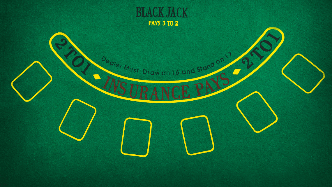 Blackjack Tischlayout