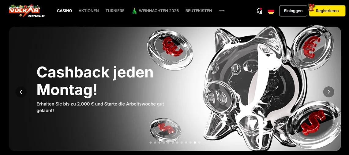 Vulkanspiele Cashback