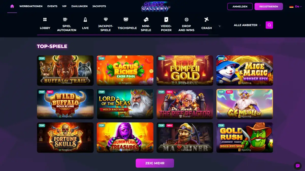 Slotsgallery Casino No Deposit Bonus
