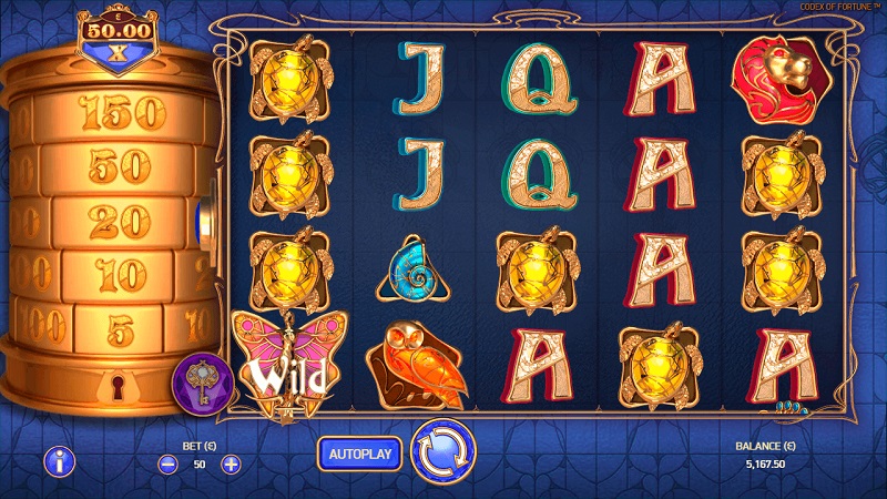 Codex of Fortune peli netent