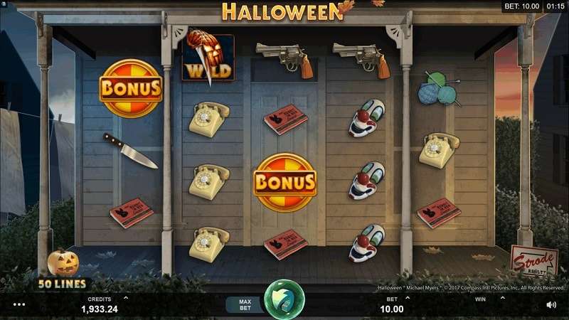 halloween kolikkopeli