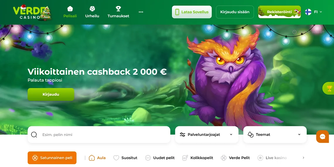 Verde Casinon aulassa