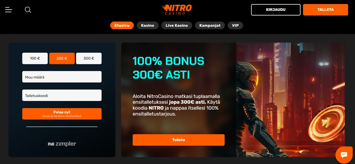 nitro casino