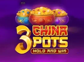 3 China Pots