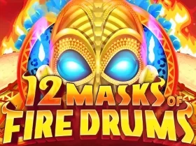 12 Masks of Fire Drums