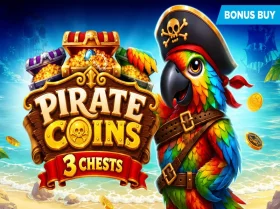 Pirate Coins: 3 Chests