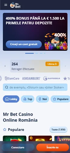 Mr Bet Casino Mobile