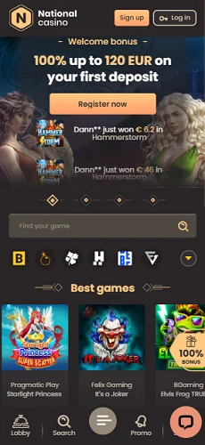 National Casino Mobile