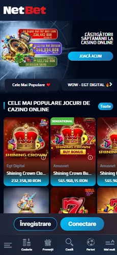 NetBet Casino Mobile