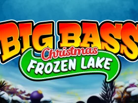 Big Bass Christmas Frozen Lake