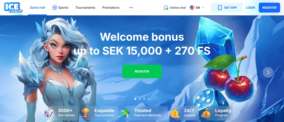 Ice casino recension