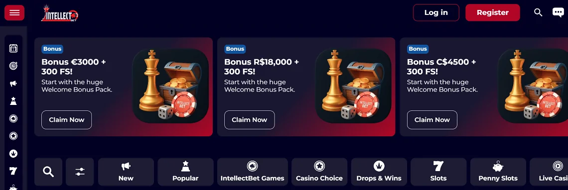 IntellectBet casino recension