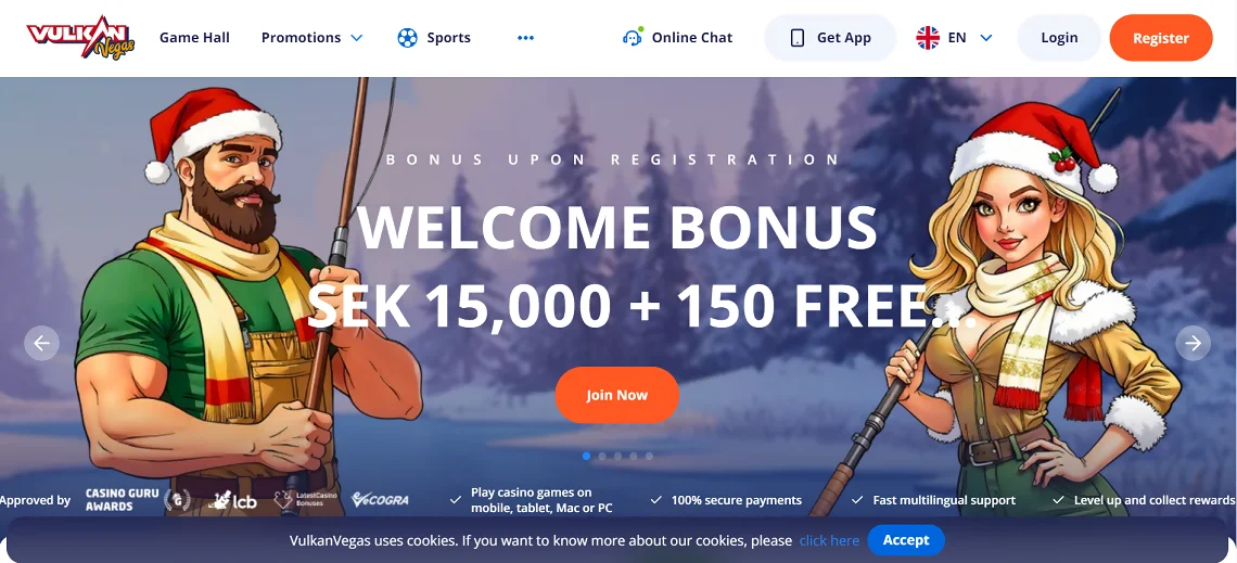 Vulkan Vegas recension