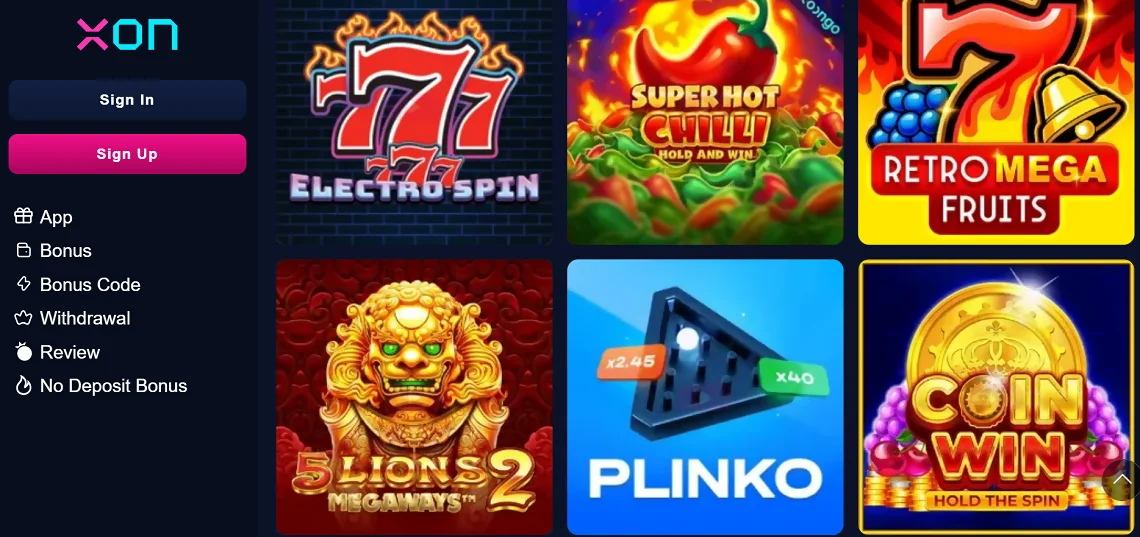 Xon Bet casino recension