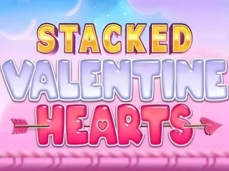 Stacked Valentine Hearts