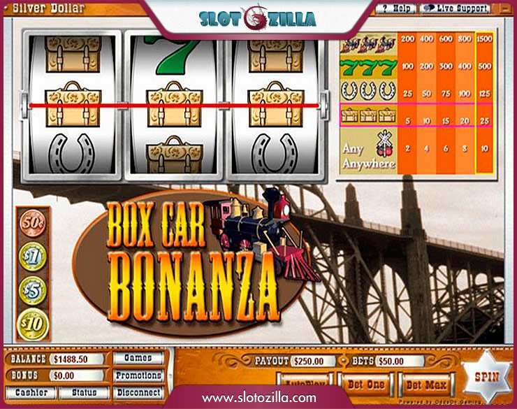 Box Car Bonanza Slot