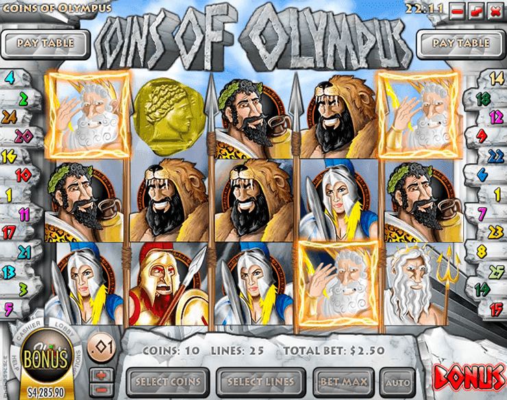 Coins Of Olympus