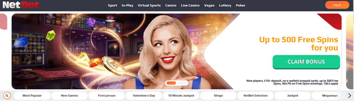 netbet free spins