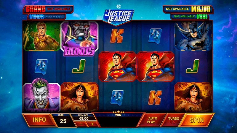 Justice League game slot