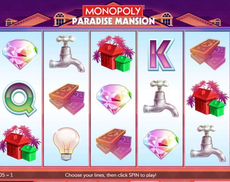Monopoly Paradise Mansion