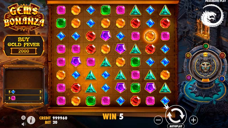 Gems Bonanza Free Slot Gameplay