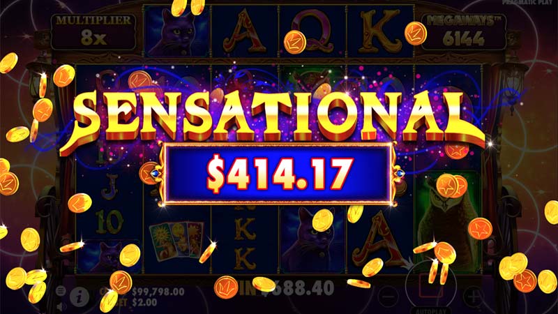Madame Destiny Megaways Slot Winnings