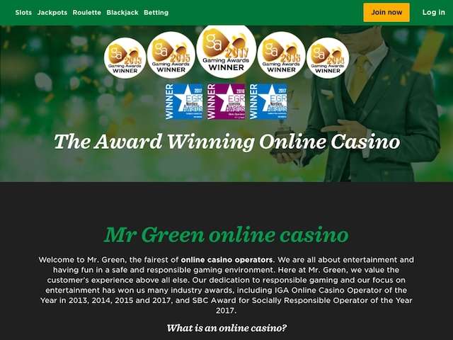 Mr Green Casino UK Online Review