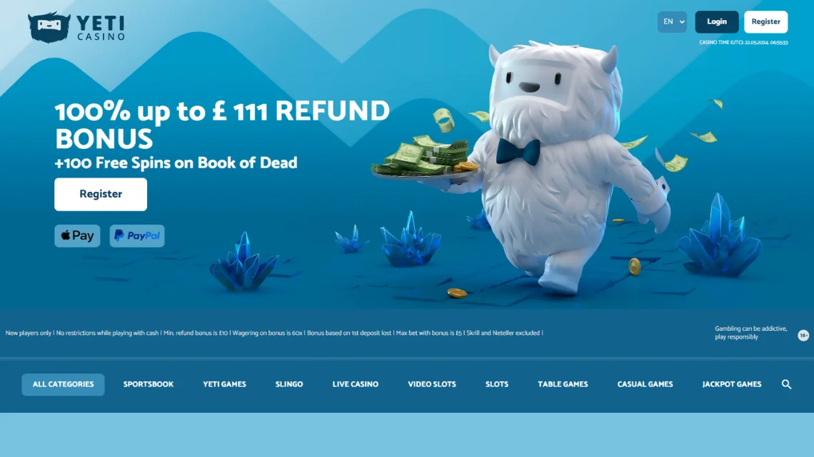 yeti casino