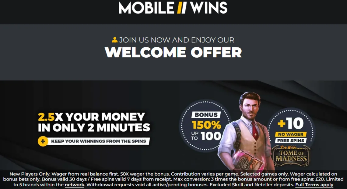 Mobile Wins Bonus