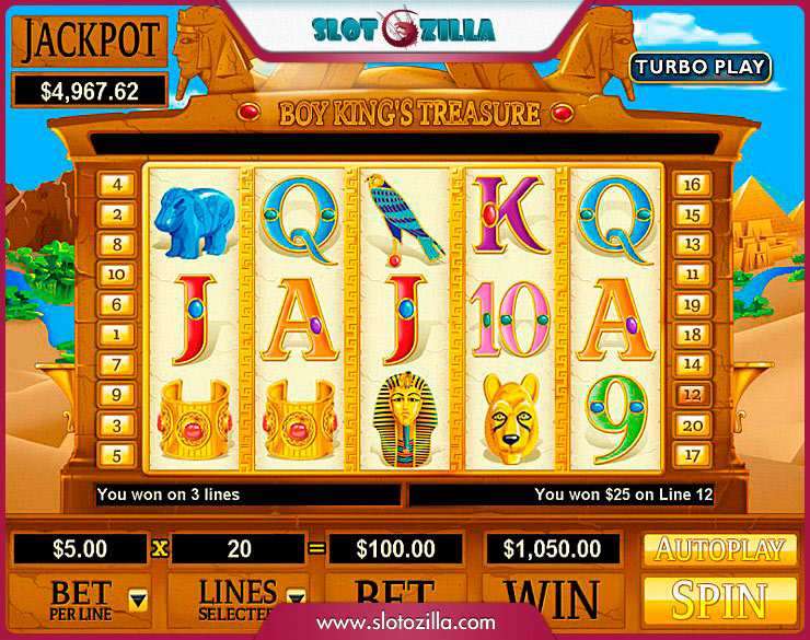 Boy King’s Treasure™ Slot Machine Game to Play Free