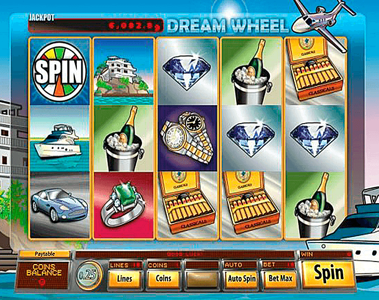 Dream Wheel Jackpot™ Slot Machine Game to Play Free