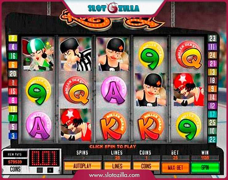 Roller Derby™ Slot Machine Game to Play Free