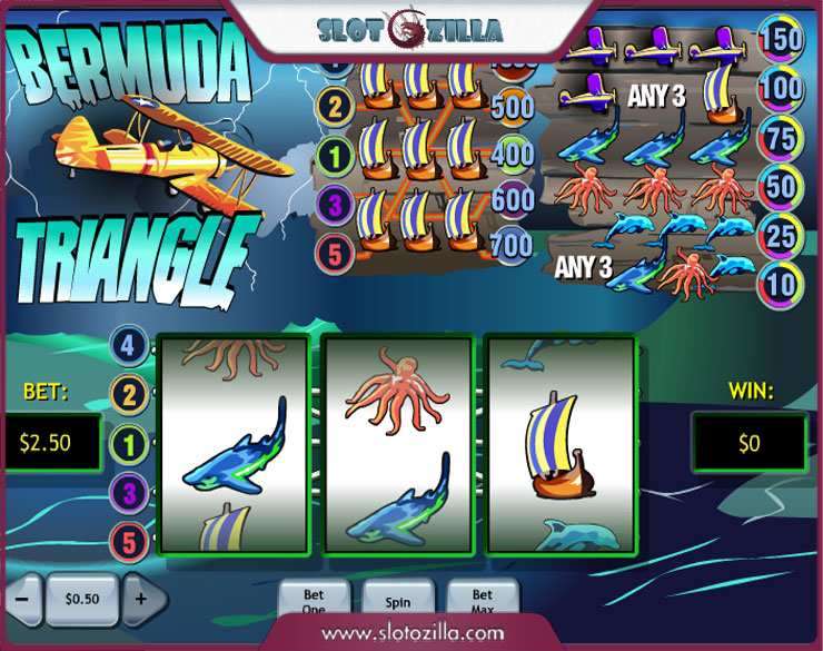 Bermuda Triangle™ Slot Machine Game to Play Free