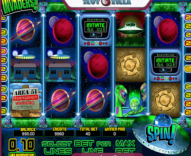 Space Invaders Slot (Inspired) Review & Demo