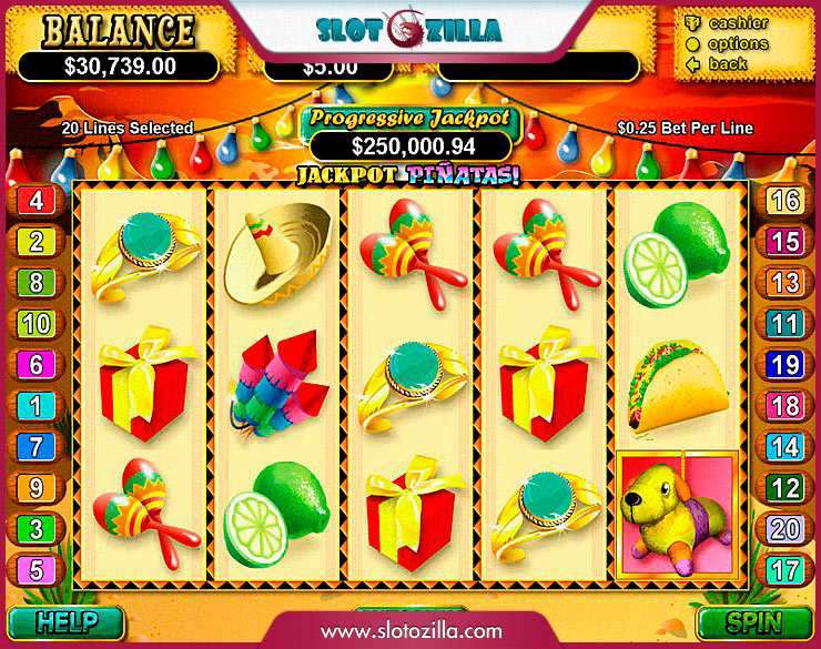 Jackpot Pinatas™ Slot Machine Game to Play Free