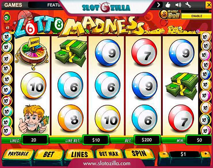 Lotto Madness Slot Machine Play Free Playtech Slots 2024